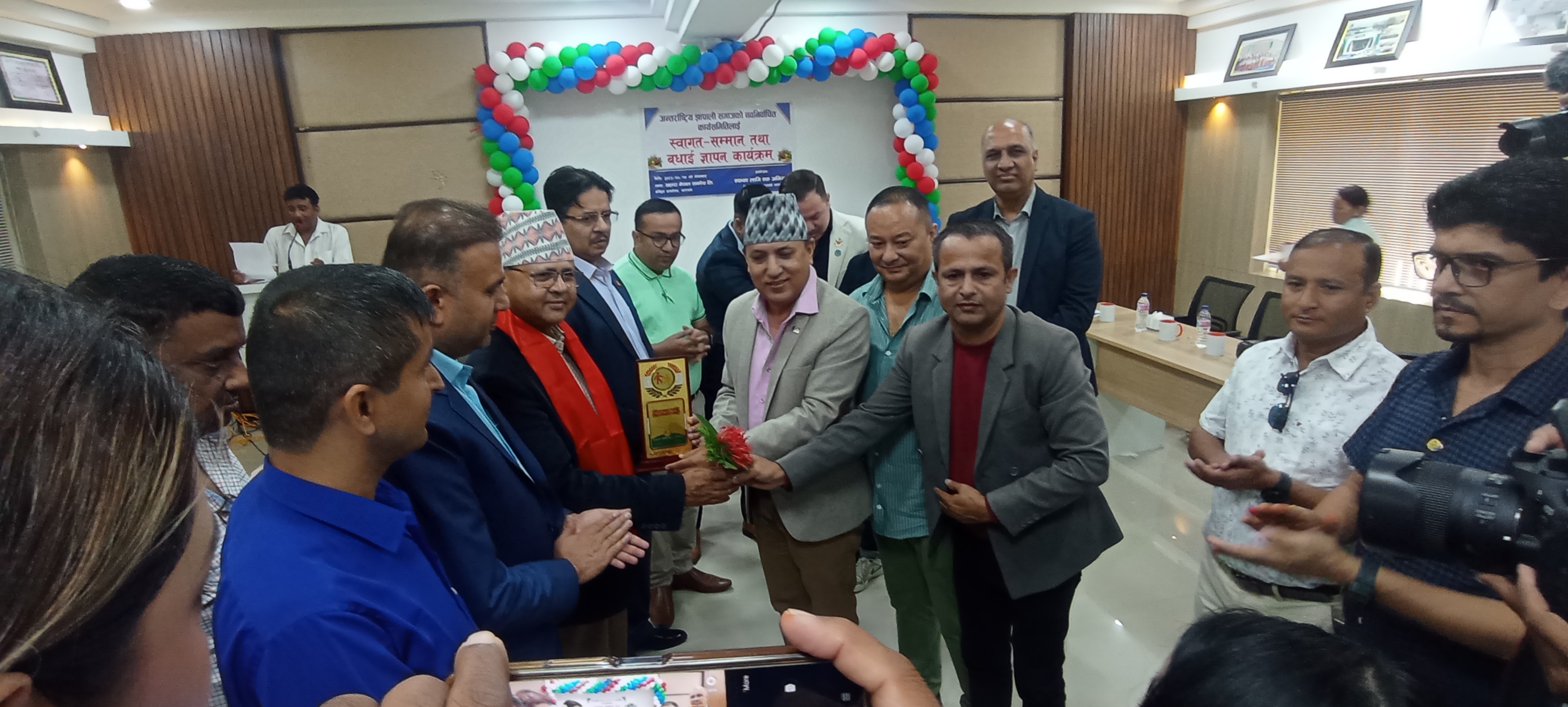 `एकका लागि एक अभियान´लाई सहयोग गर्ने अन्तर्राष्ट्रिय झापाली समाजको प्रतिबद्धता 