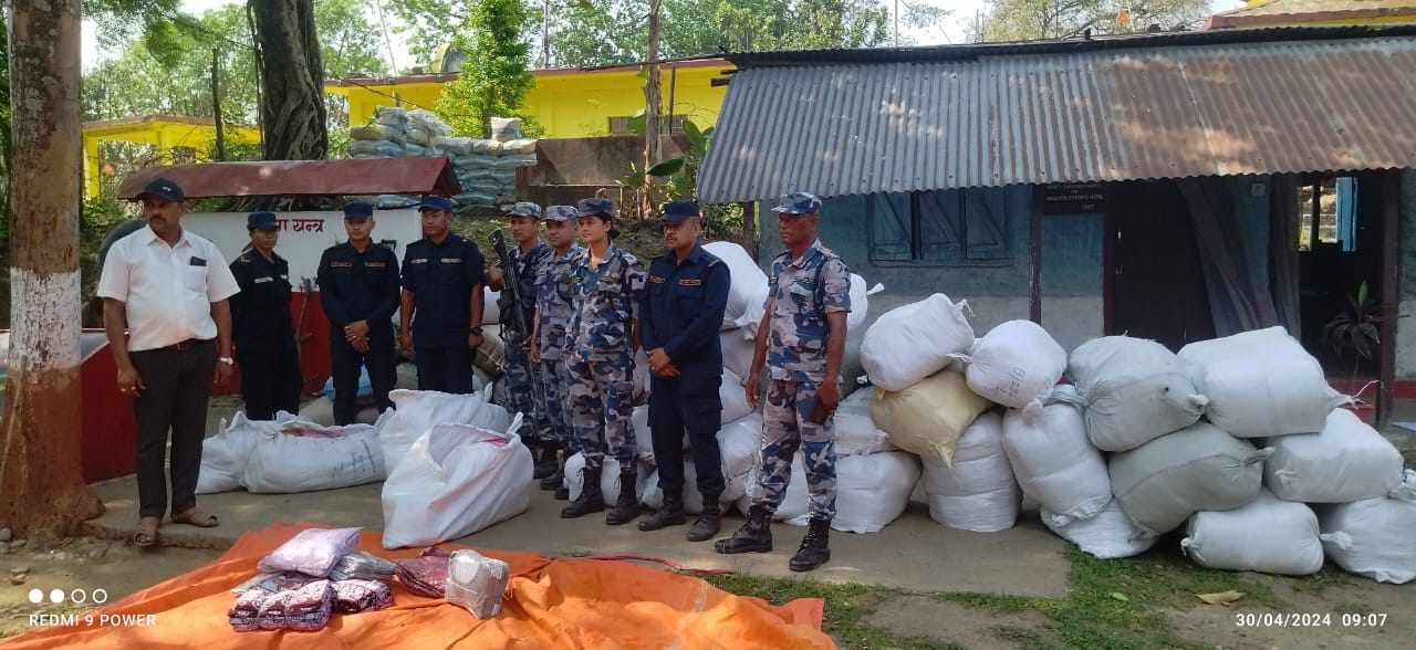 पुर्बी सिमानामा: `प्रहरीमार्फत नै भित्रिन्छ, प्रहरीले नै बरामद गर्छ´ 