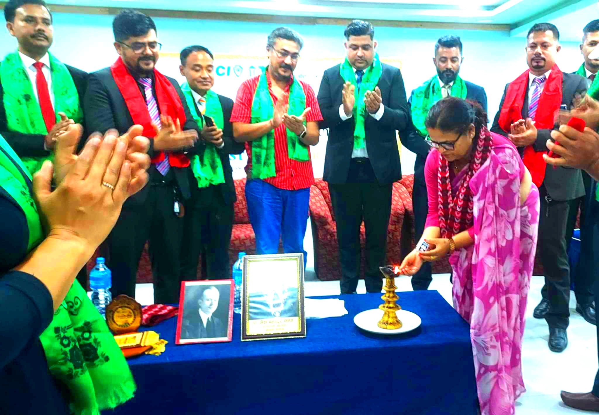 चारआली जेसीजकाे आतिथ्य आयोजनामा ४० वटा जेसीजका महासचिव बिर्तामोडमा 