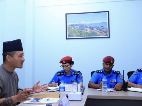 लागुऔषध ओसारपसार र आपराधिक गतिविधि नियन्त्रणमा निर्मम भएर लाग्न सुरक्षाकर्मीलाई निर्देशन