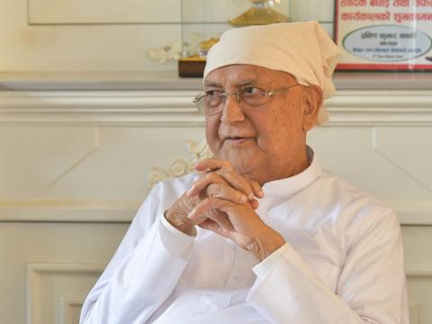 चारजना उपाध्यक्षले मागे एमाले अध्यक्ष ओलीको राजीनामा 