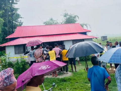 झापामा चट्याङ लागेर युवकको मृत्यु झापामा चट्याङ लागेर युवकको मृत्यु