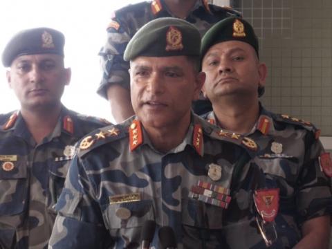 `सीमा सुरक्षा, विपद् व्यवस्थापन र आर्थिक सुशासनलाई मुख्य प्राथमिकतामा राखेको छु´-महानिरीक्षक पौडेल 