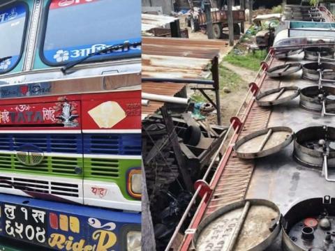 ट्याङकरबाट तेल चोर्दा गर्दा रंगेहात पक्राउ