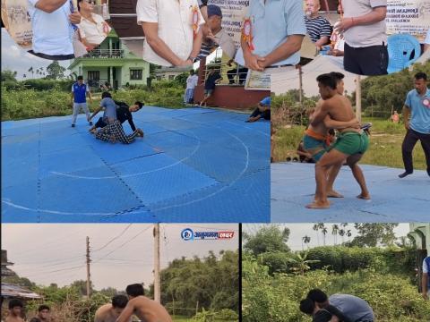 मेचे समुदायको मौलिक खेल ‘खोमलैनाइ’ संरक्षण र प्रवर्द्धन गर्न झापामा छ दिवसीय प्रशिक्षण सम्पन्न