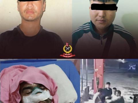 पेट्रोल पम्पमा कार्यरत ओलीमाथि साङ्घातिक कुटपिटमा संलग्न चार जना प्रहरीको नियन्त्रणमा